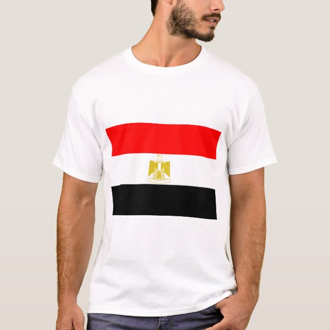 Camiseta Bandeira do Egito (Frente)