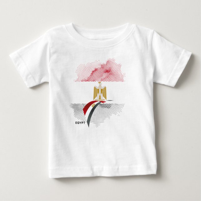 Camiseta bandeira do Egito (Frente)