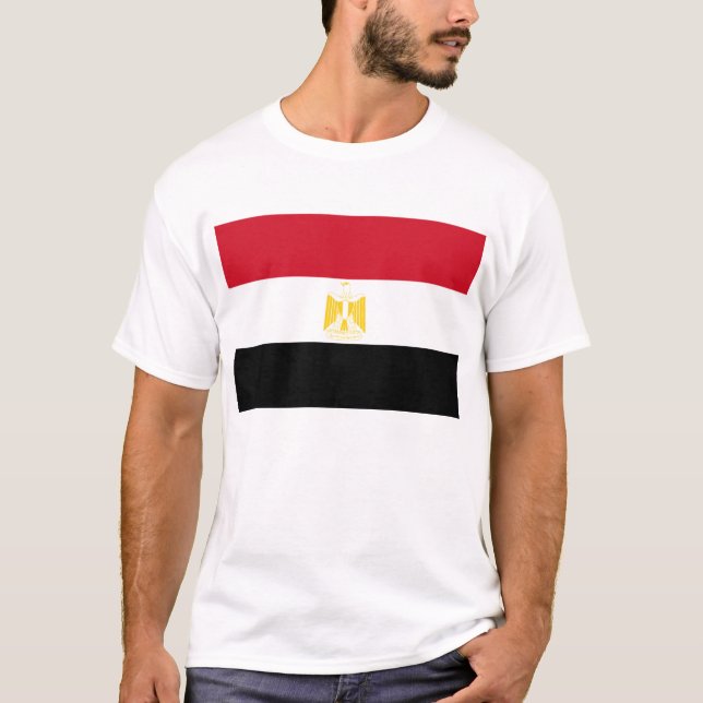Camiseta Bandeira do Egito (Frente)