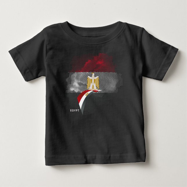 Camiseta bandeira do Egito (Frente)