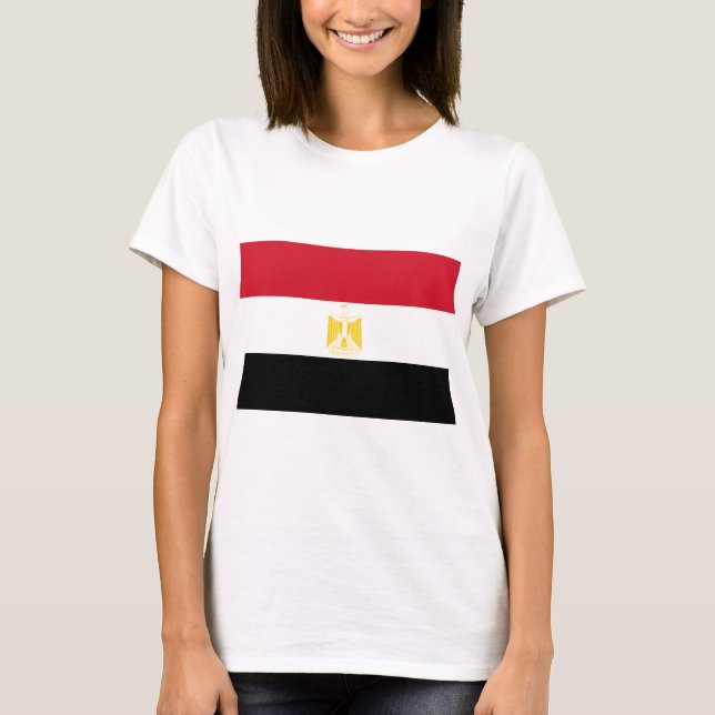 Camiseta Bandeira do Egito (Frente)