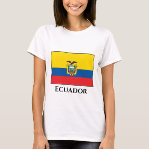Camiseta Bandeira do Equador