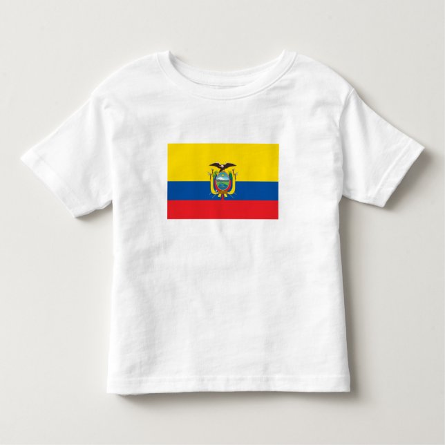Camiseta Bandeira do Equador (Frente)