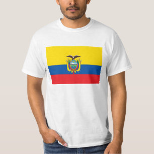 Camiseta Bandeira do Equador - Bandera do Equador