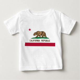 Camiseta Bandeira do Estado da Califórnia