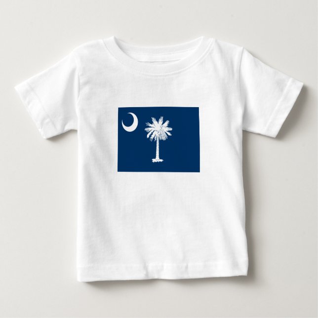 Camiseta Bandeira do Estado da Carolina do Sul (Frente)