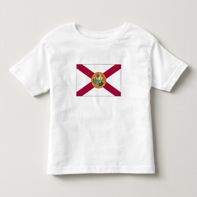 Camiseta Bandeira do Estado da Flórida (Frente)