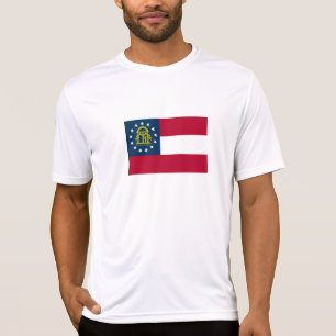 Camiseta Bandeira do Estado da Geórgia