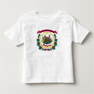 Camiseta Bandeira do Estado da Virgínia Ocidental
