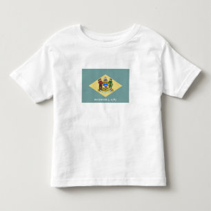 Camiseta Bandeira do Estado de Delaware
