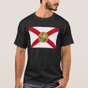Camiseta Bandeira do estado de Florida