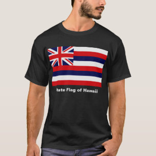 Camiseta Bandeira do estado de Havaí