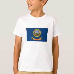 Camiseta Bandeira do Estado de Idaho