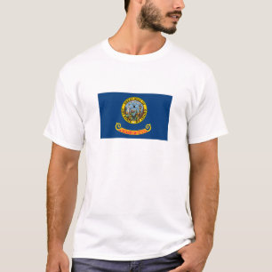 Camiseta Bandeira do Estado de Idaho