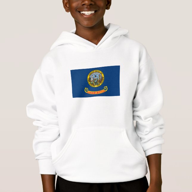 Camiseta Bandeira do Estado de Idaho (Frente)