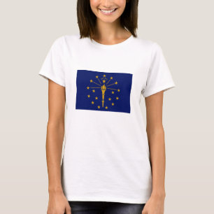 Camiseta Bandeira do Estado de Indiana