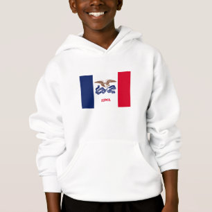 Camiseta Bandeira do Estado de Iowa