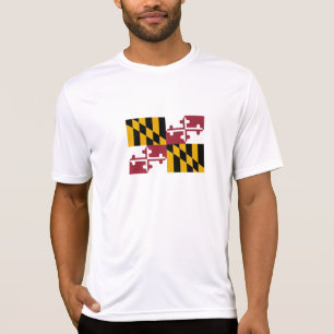 Camiseta Bandeira do Estado de Maryland