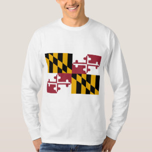 Camiseta Bandeira do Estado de Maryland