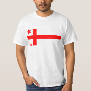 Camiseta Bandeira do estado de Mikmaq