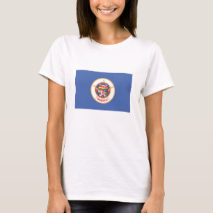 Camiseta Bandeira do Estado de Minnesota