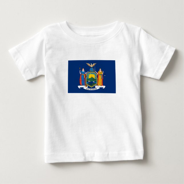 Camiseta Bandeira do Estado de Nova York (Frente)
