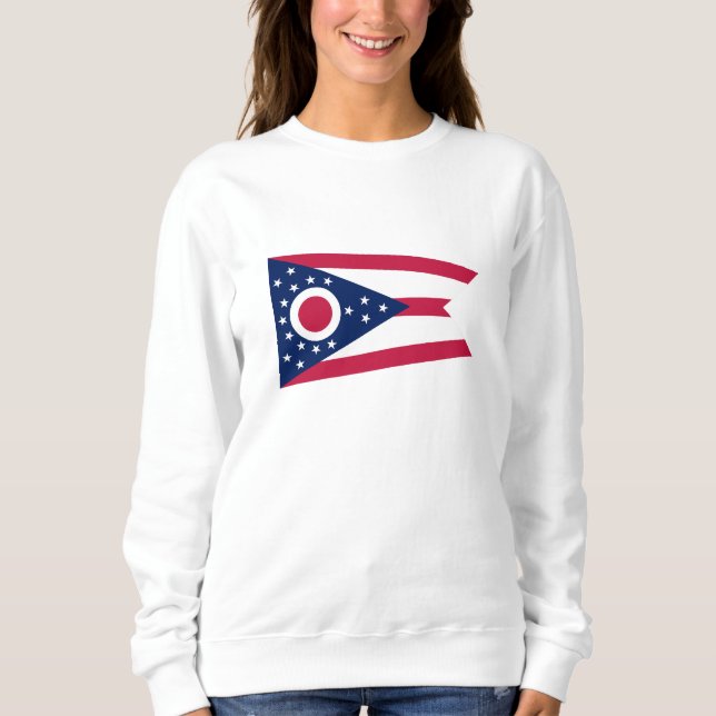 Camiseta Bandeira do Estado de Ohio (Frente)