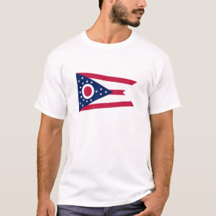 Camiseta Bandeira do Estado de Ohio