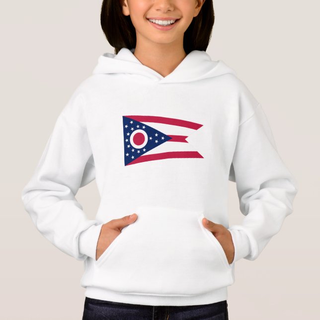 Camiseta Bandeira do Estado de Ohio (Frente)