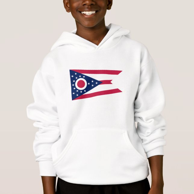 Camiseta Bandeira do Estado de Ohio (Frente)