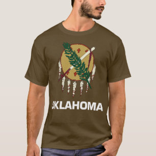 Camiseta Bandeira do Estado de Oklahoma