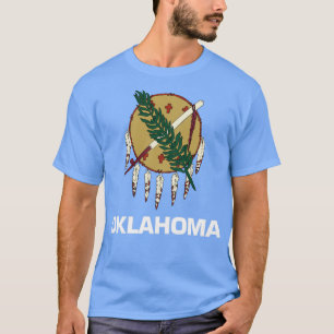 Camiseta Bandeira do Estado de Oklahoma