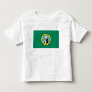 Camiseta Bandeira do Estado de Washington