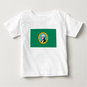 Camiseta Bandeira do Estado de Washington