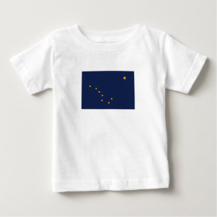 Camiseta Bandeira do Estado do Alasca