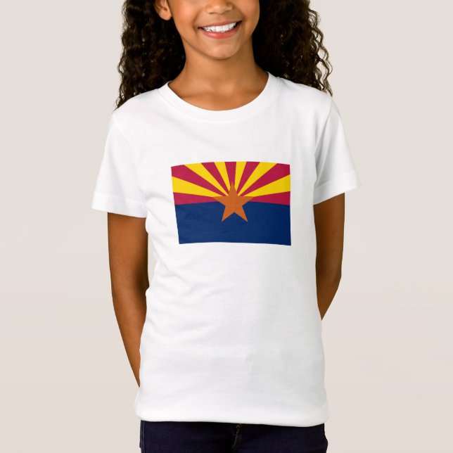 Camiseta Bandeira do Estado do Arizona (Frente)