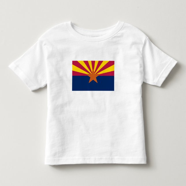 Camiseta Bandeira do Estado do Arizona (Frente)