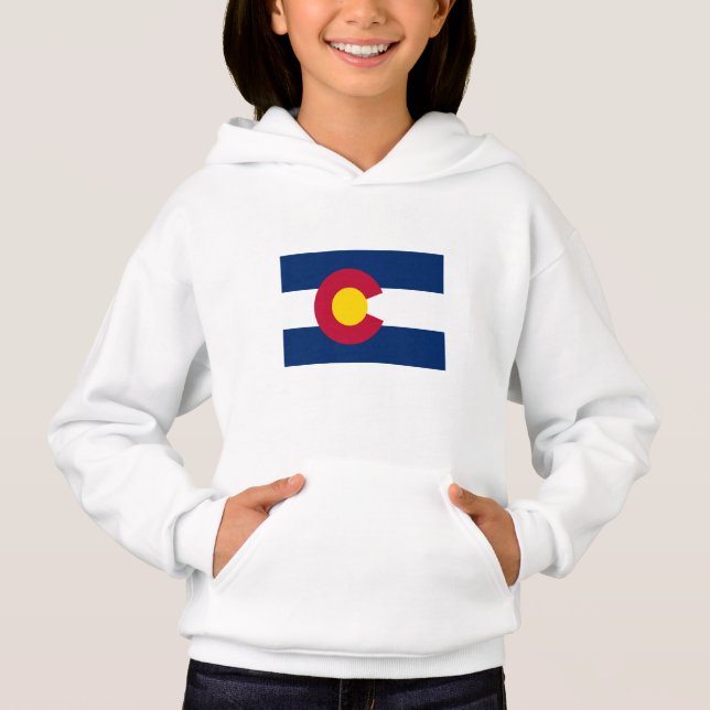 Camiseta Bandeira do Estado do Colorado (Frente)