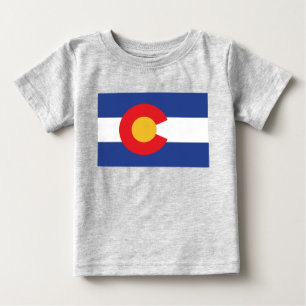 Camiseta Bandeira do Estado do Colorado