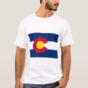 Camiseta Bandeira do Estado do Colorado