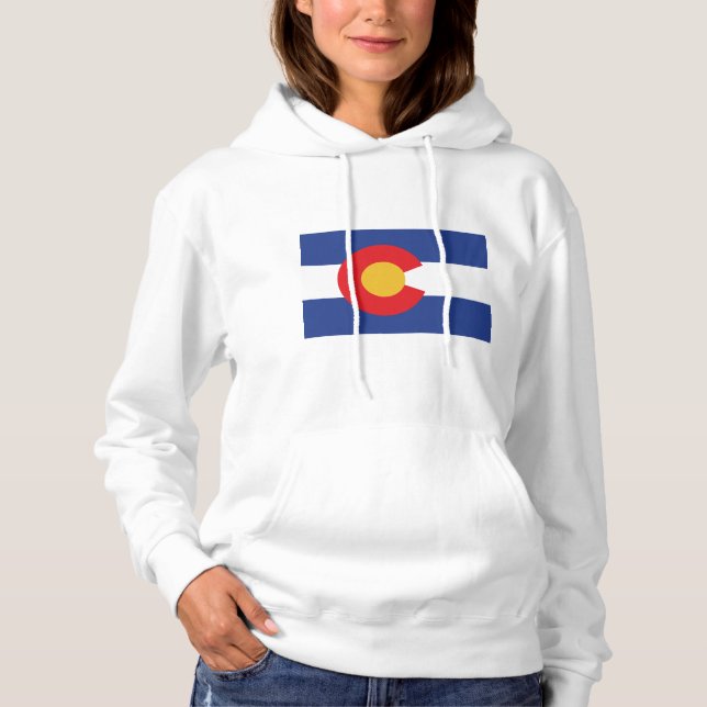 Camiseta Bandeira do Estado do Colorado (Frente)