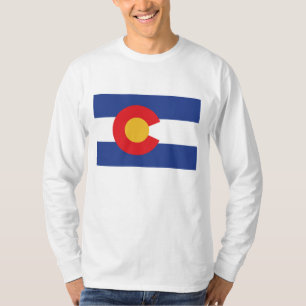 Camiseta Bandeira do Estado do Colorado