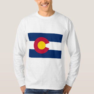 Camiseta Bandeira do Estado do Colorado