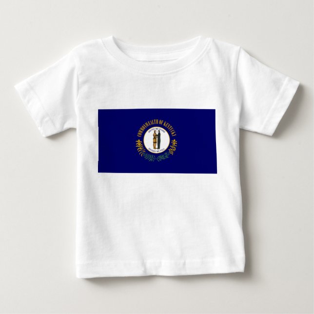 Camiseta Bandeira do Estado do Kentucky (Frente)