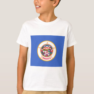 Camiseta Bandeira do Estado do Minnesota