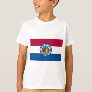 Camiseta Bandeira do Estado do Missouri