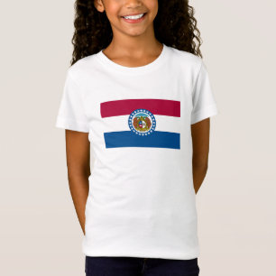 Camiseta Bandeira do estado do Missouri