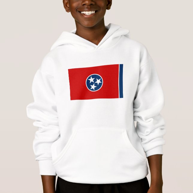 Camiseta Bandeira do Estado do Tennessee (Frente)