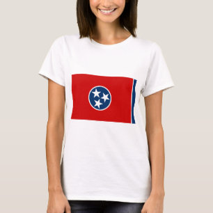 Camiseta Bandeira do Estado do Tennessee
