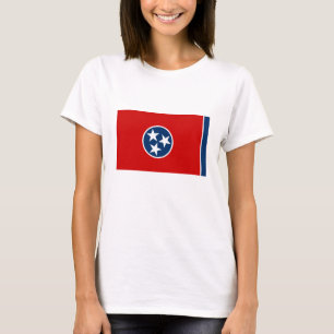 Camiseta Bandeira do Estado do Tennessee